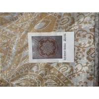 Mandala fehér-arany A