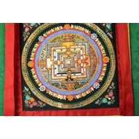 Kalachakra mandala thanka