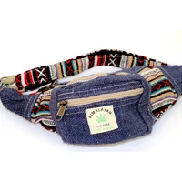 Övtáska HEMP farmerkék