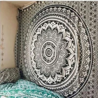 Mandala fekete/fehér