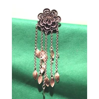 Indiai etnikai szári hajtű