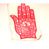 Henna kéz sablon 1