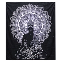 Buddha fekete-fehér