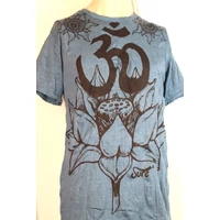 Sure Om lótusz kék M