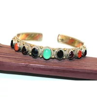 Nepáli köves réz karkötő