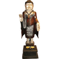 Buddha szobor  fa  32 cm_product