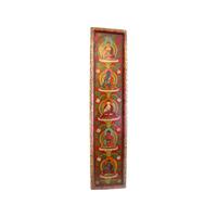 Öt meditációs Buddha falikép