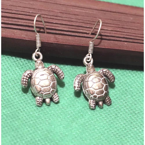 Indiai teknősbéka fülbevaló