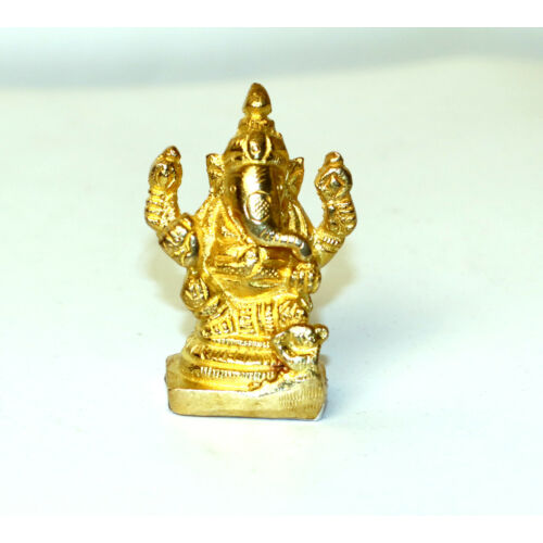 Ganesha réz szobor 6,5 *3 cm.