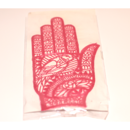 Henna kéz sablon 6