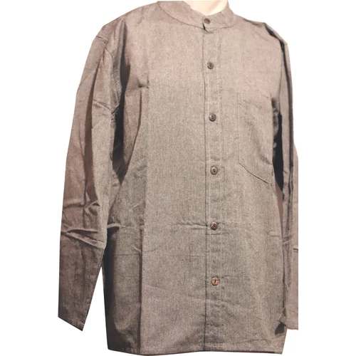 Pamut ing gombos szürke XL