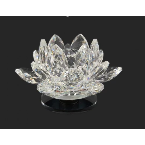 Lótusz kristály dísz