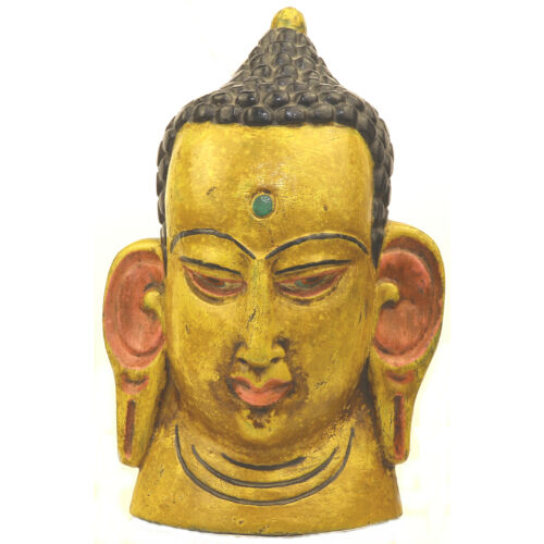 Buddha maszk festett 2