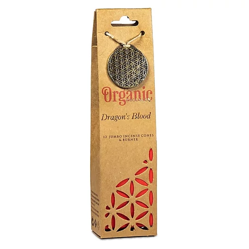 Sárkányvér kúp Organic életvirággal
