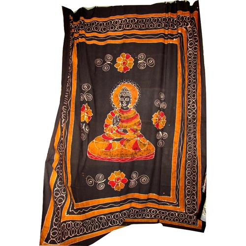 Buddha mintás textil