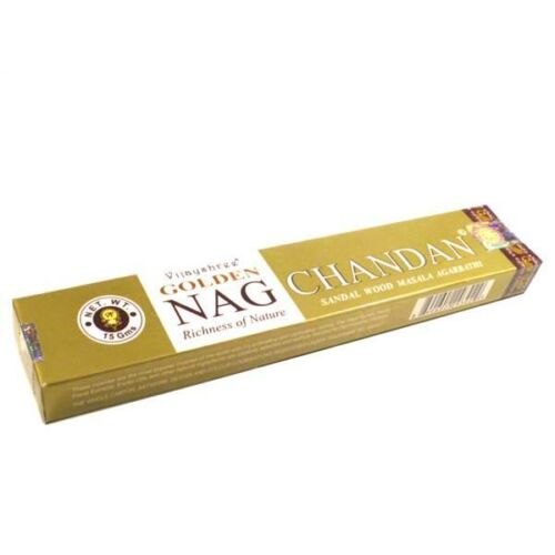 Golden Nag Chandan füstölő arany szantálos