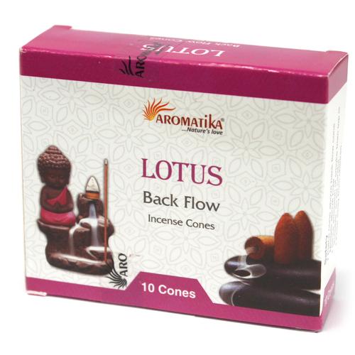 Visszaáramló kúp füstölő/lótusz/Aromatika