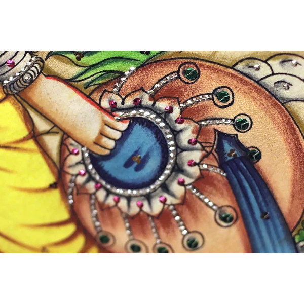 Indiai páros falitextil