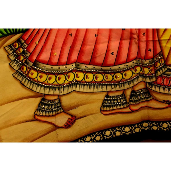 Indiai lányok falitextil